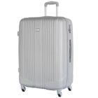 Valise grande taille Alistair - Collection Airo 2.0 - 4 roues - ABS ultra résistant - Argent