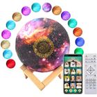 TELAWAH Coran veilleuse coranique Bluetooth haut-parleur tactile Veilleuse lune à LED lumière décorative musulman Islam femmes enceinte