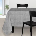 SOLEIL D'OCRE Nappe carrée - Galaxy - 180X180 cm - Gris