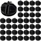 40pcs Connecteurs en Plastique Cube de Rangement,YSTP Cube de Grille Connecteurs Raccord Meuble de Rangement Portable en Plastique