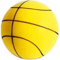 Mute Basketball-Basket-Ball Silencieux Handleshh-7 Silent Basketball Dribbling Indoor-Balle d'entraînement en Mousse Haute densité-C