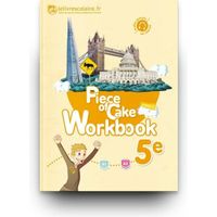 Livre - PIECE OF CAKE ; anglais ; workbook ; 5ème (édition 2017)