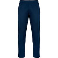Pantalon de survêtement sport - PA189 - bleu marine pour homme - coupe ajustée, moderne - 100% polyester tricot