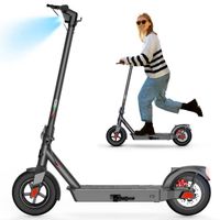 SISIGAD Trottinette Électrique Adulte 10 Pouces Electric Scooter avec App, Portée Maxi 42km Batterie 36V 10.4AH Trottinette Électrique Pliable avec