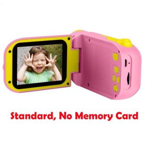 APPAREIL PHOTO ENFANT Pas de carte mémoire rose-Caméra vidéo 12mp pour e
