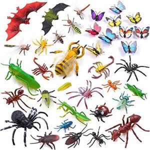 Jouets de Figures d'insecte... OOTSR 39pcs Insectes en Plastique pour Enfants 