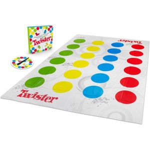 JEU SOCIÉTÉ - PLATEAU Hasbro Gaming Jeu Twister,98831B09,Multicolore