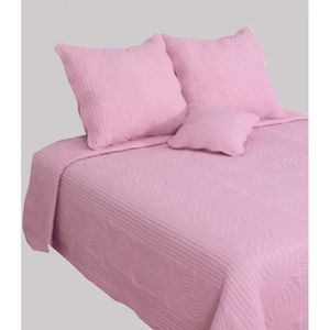 Couvre Lit Boutis Rose Une Persone Le Moins Cher