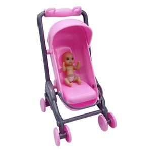 Barbie Avec Poussette Cdiscount