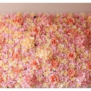 FLEUR ARTIFICIELLE comme photo 1  Tapis mural de roses artificielles 