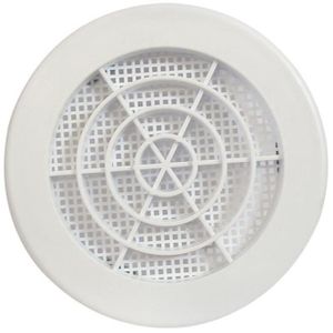 cuisine diam/ètre 75/ 100/ 110/ 125/ 150/ mm Grille de ventilation ronde /à lamelles avec moustiquaire Pour garage salle de bain /Ø 150 mm Acier inoxydable