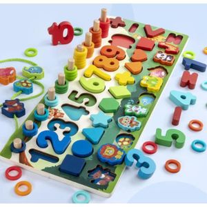 Jouets d'éveil Puzzle Cards Figurine SR Jouets éducatifs pour Montessori 
