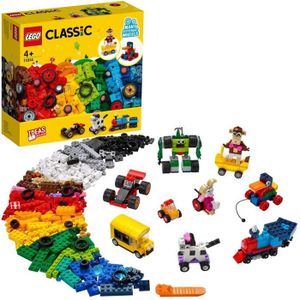 ASSEMBLAGE CONSTRUCTION LEGO® 4+ Classic 11014 Briques et Roues Premier Je
