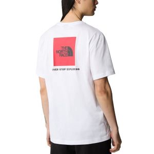 T-SHIRT The North Face T-shirt pour Homme Redbox Blanc NF0