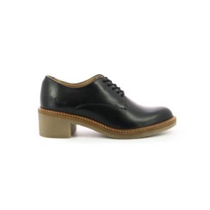 derbies cuir femme