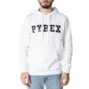 PULL PYREX Pull molleton Homme Blanc Coton GR61231