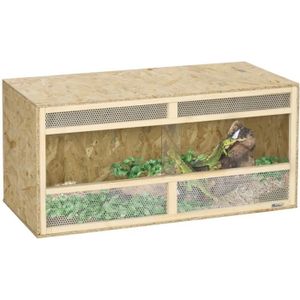 VIVARIUM - TERRARIUM Terrarium - vivarium reptiles - 2 portes coulissan