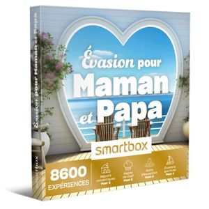 COFFRET THÉMATIQUE SMARTBOX - Évasion pour maman et papa - Coffret Ca