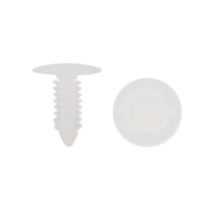 30 Rivets Plastique Jaune 8mm – Clips Pare-chocs Voiture – Fixation Intérieure Et Extérieure