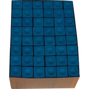 ARDOISE - CRAIE Craie de billard triangulaire bleue - TRIANGLE - 144pcs - pour snooker et billard