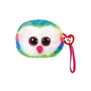 peluche ty hibou multicolore