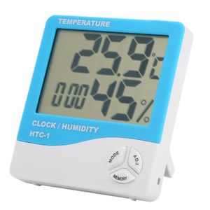 MESURE THERMIQUE YUM  humidimètre ANENG HTC-1 LCD thermomètre numérique hygromètre température intérieure humidité piscine thermometre Bleu