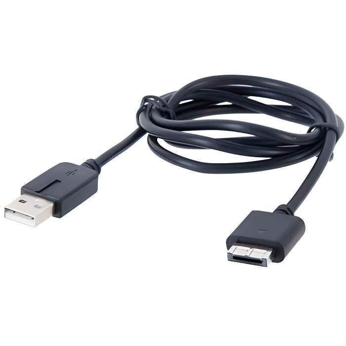 2 Pack Ps Vita Chargeur de données Câble de remplacement Câble de chargeur  USB Compatible avec Sony Playstation Vita, Psvita 1000-1.2m