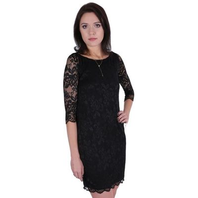 John Zack robe mini en dentelle noire Noir Cdiscount Pret a Porter
