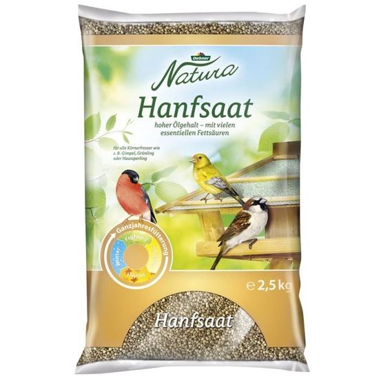 Nourriture Hiver Oiseaux Sauvages 25 Kg - Mélange Graines, Riche En Oméga-3 - Pour Mangeoires Jardin, Balcon - 8