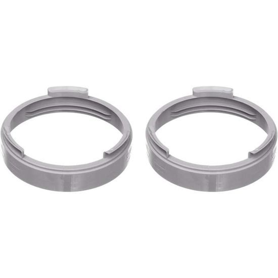 Lot De 2 Raccords De Tuyau D'eau Pour Spa - Plastique Gris, Joint Anti-fuite, Compatible Avec Plusieurs Marques (Coleman, Etc.)