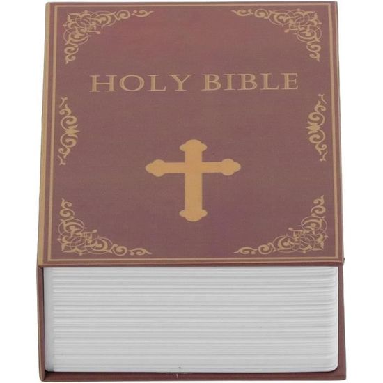 Boîte de Verrouillage de Livre, Coffrefort de Livre avec Serrure à Combinaison, Mini Livre