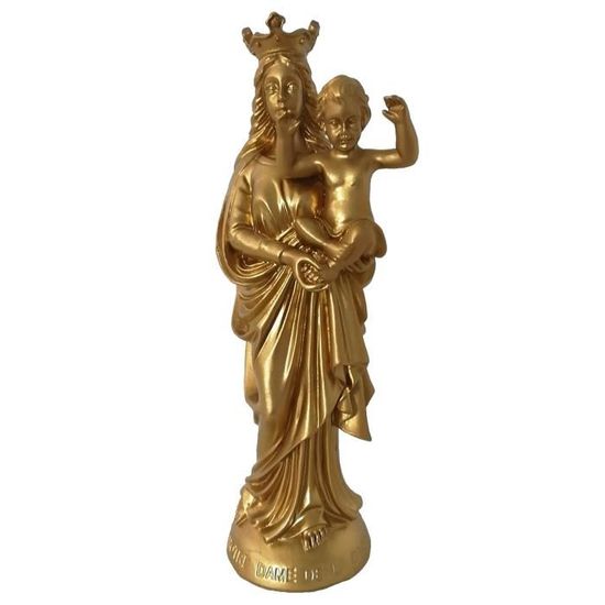 Staue Vierge Notre Dame De La Garde Marseille 15cm Achat Vente Statue Statuette Cdiscount