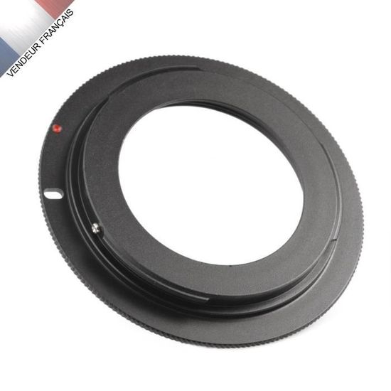 Bague Adaptation M42 Vers Canon EOS EF/EFS - Métal Anodisé - Mise Au Point Infini Conservée - Made In France