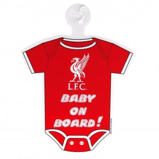 Liverpool Fc Baby On Board Achat Vente Decoration Vehicule Liverpool Fc Baby On Board Cdiscount