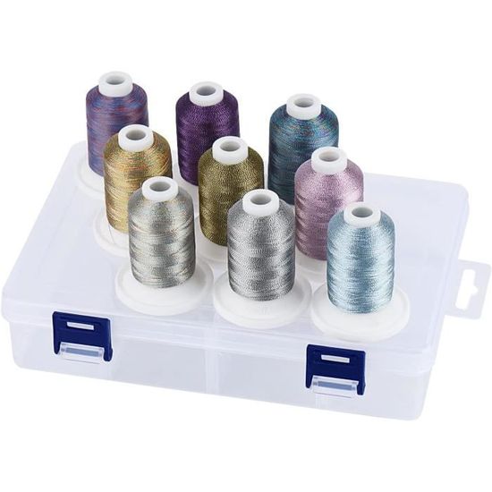 Kit De Couture Jeanoko Kit De Fil à Coudre 32 Couleurs 64 Kit De Bobine De Boîte à Couture Kit De Couture Jeanoko Kit De Fil à Coudre 32 Couleurs 64 Kit De Bobine De Boîte à Couture