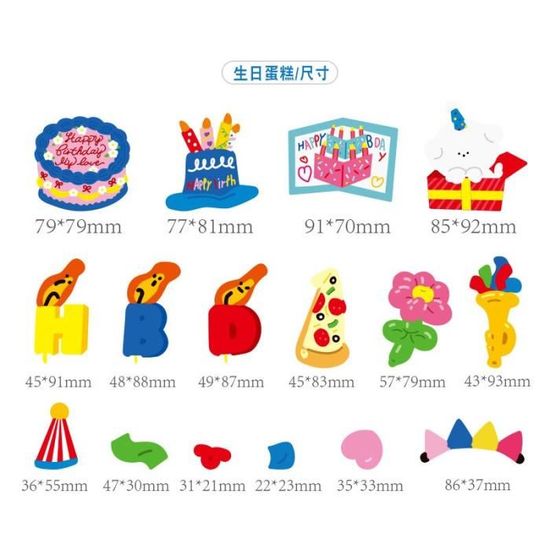 100 Feuilles Autocollants De Bouteille De Boisson De Bande Dessinée