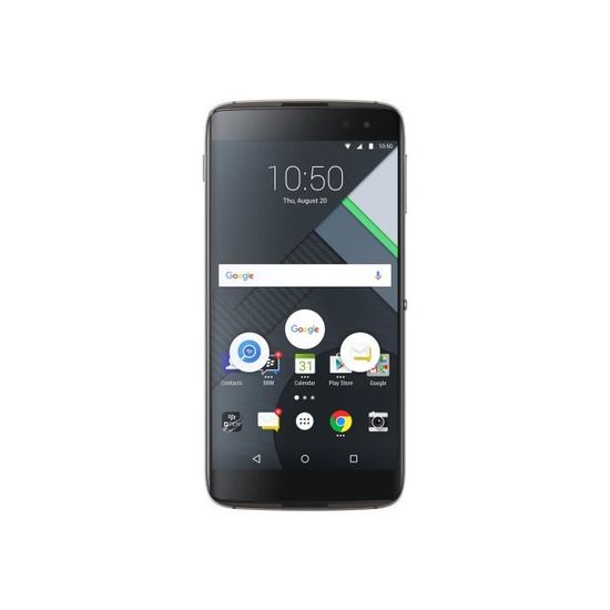 BlackBerry DTEK60 Smartphone 4G LTE Advanced 32 Go microSDXC slot GSM 5.5" 2560 x 1440 pixels (534 ppi) AMOLED 21 MP (caméra…