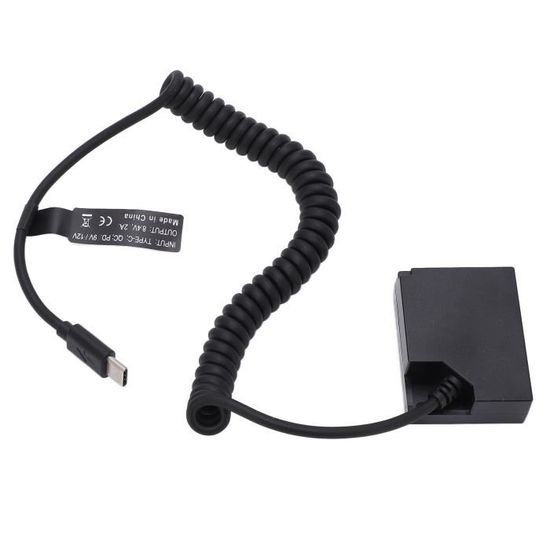 Chargeur De Batterie NP-120 Avec LED - Port USB-C, Compatible Batteries ORDRO Caméscopes HDR-AC3, AC5, Etc. - 3
