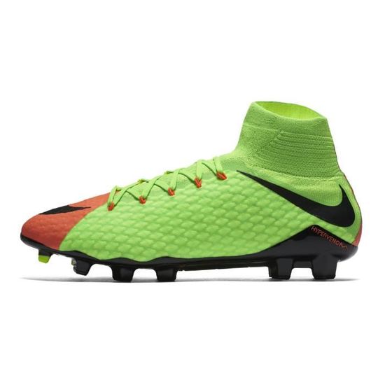 nike hypervenom vert et orange