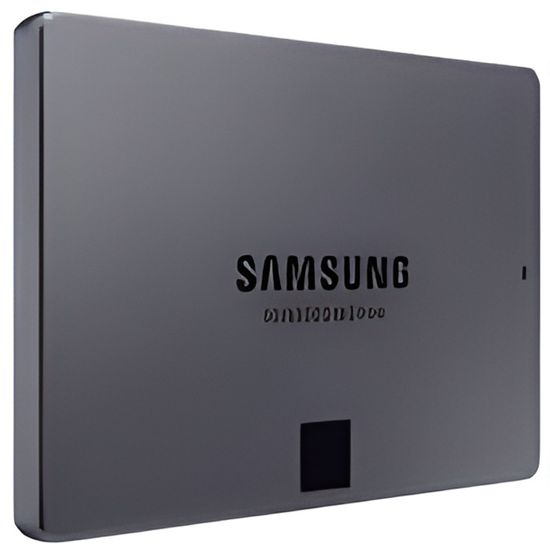 SAMSUNG - Disque SSD Interne - 870 QVO - 8To - 2,5" (MZ-77Q8T0BW)