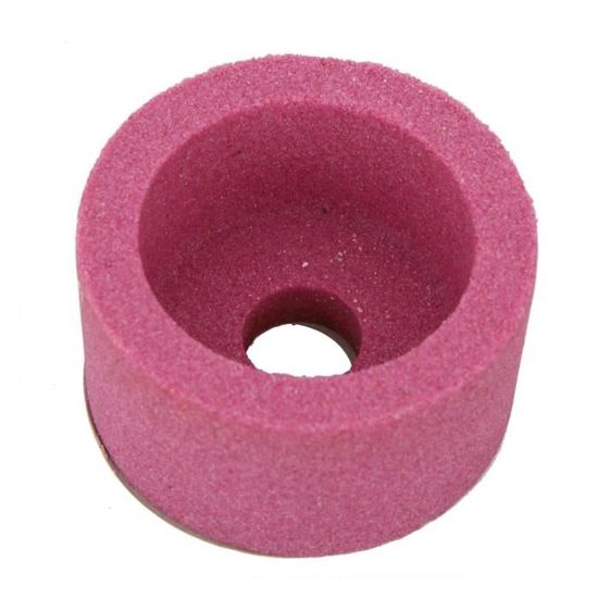 Lot De 10 Meules Pierre Cylindriques | Diam. 4mm X 8mm, Grain 80 Corindon, Pour Dremel