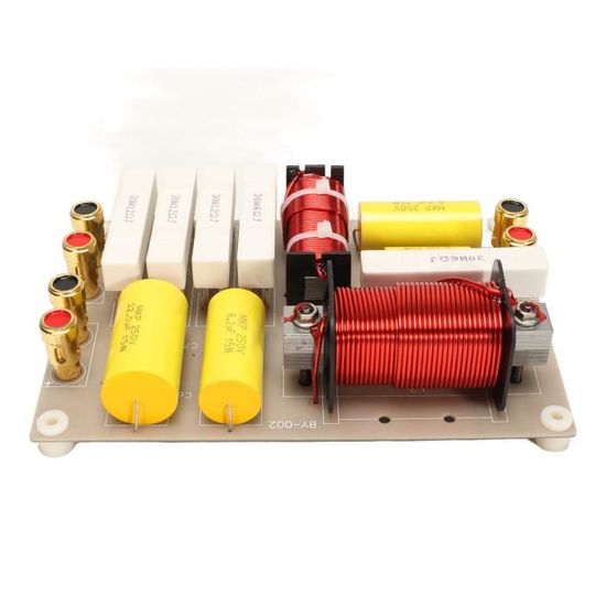 Filtre Crossover 4 Voies 300W - Diviseur De Fréquence Pour Home Cinéma / HiFi | Impédance 4-8 Ohms