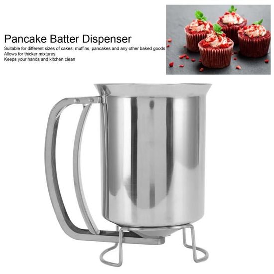 Distributeur De Pâte Manuel - Parfait Pour Crêpes, Cupcakes Et Gaufres - Pratique Et Précis