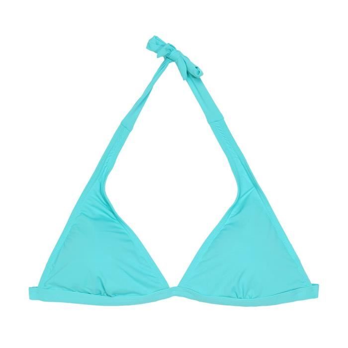UP2GLIDE Haut de maillot de bain Emily Foulard - Femme - Bleu turquoise