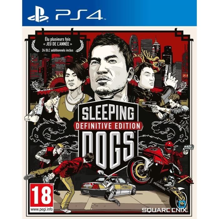 Sleeping Dogs Definitive Edition Jeu Ps4 Achat Vente Jeu Ps4 Sleeping Dogs Def Ed Cdiscount