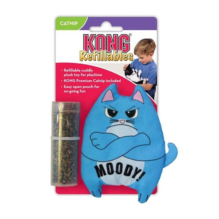 KONG Kong Cat Toy Cataire Rechargeable Purrsonality Moody