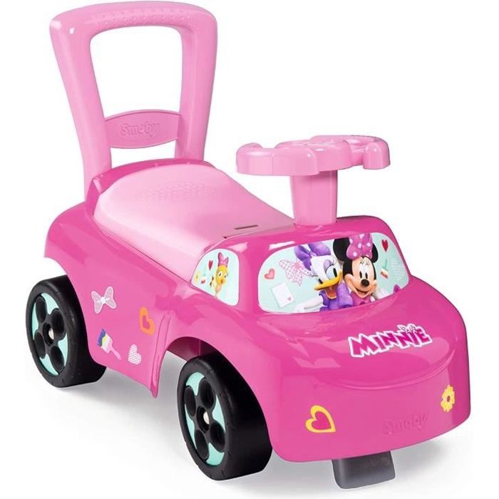 Porteur MINNIE DAISY DISNEY - trotteur enfant assis et debout avec coffre - idee cadeau bébé enfant noel voiture marcheur jouet
