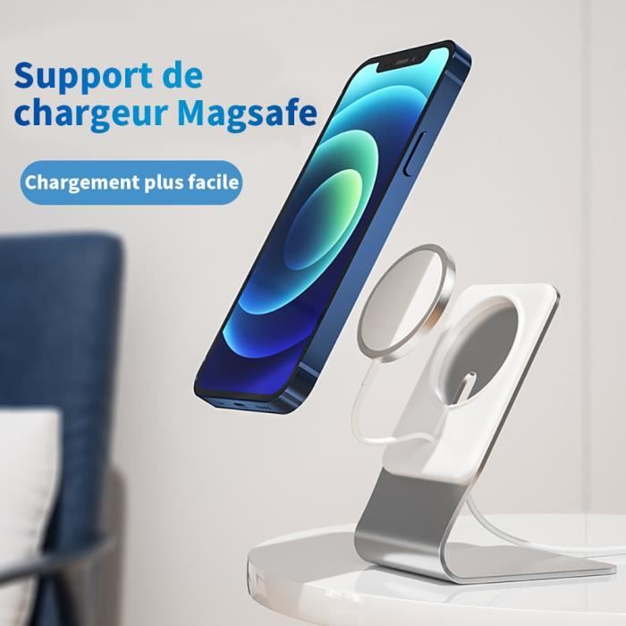 Support magnétique pour support téléphone portable MagSafe Support magnétique Le support MagSafe convient à la série Apple iPhone12