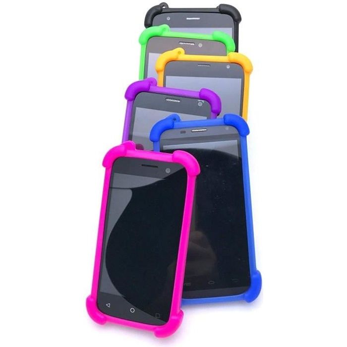 Bleu Coque Pour Konrow Sky - Easy One - Coolsense - Just5 TPU silicone anti chocs Cover Case Bumper