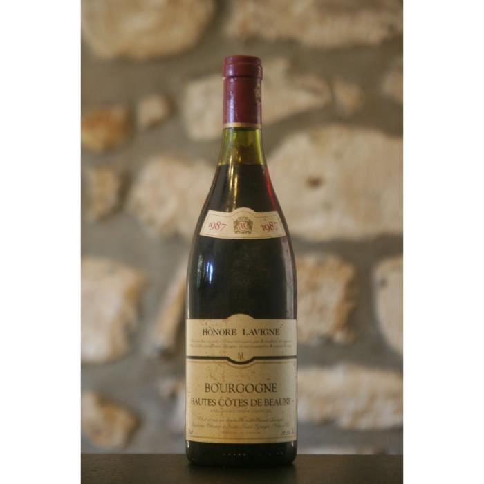 Hautes Cotes de Beaune,rouge,Domaine Honoré Lavigne 1987 Rouge